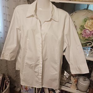 Lee Riders White Shirt 1x